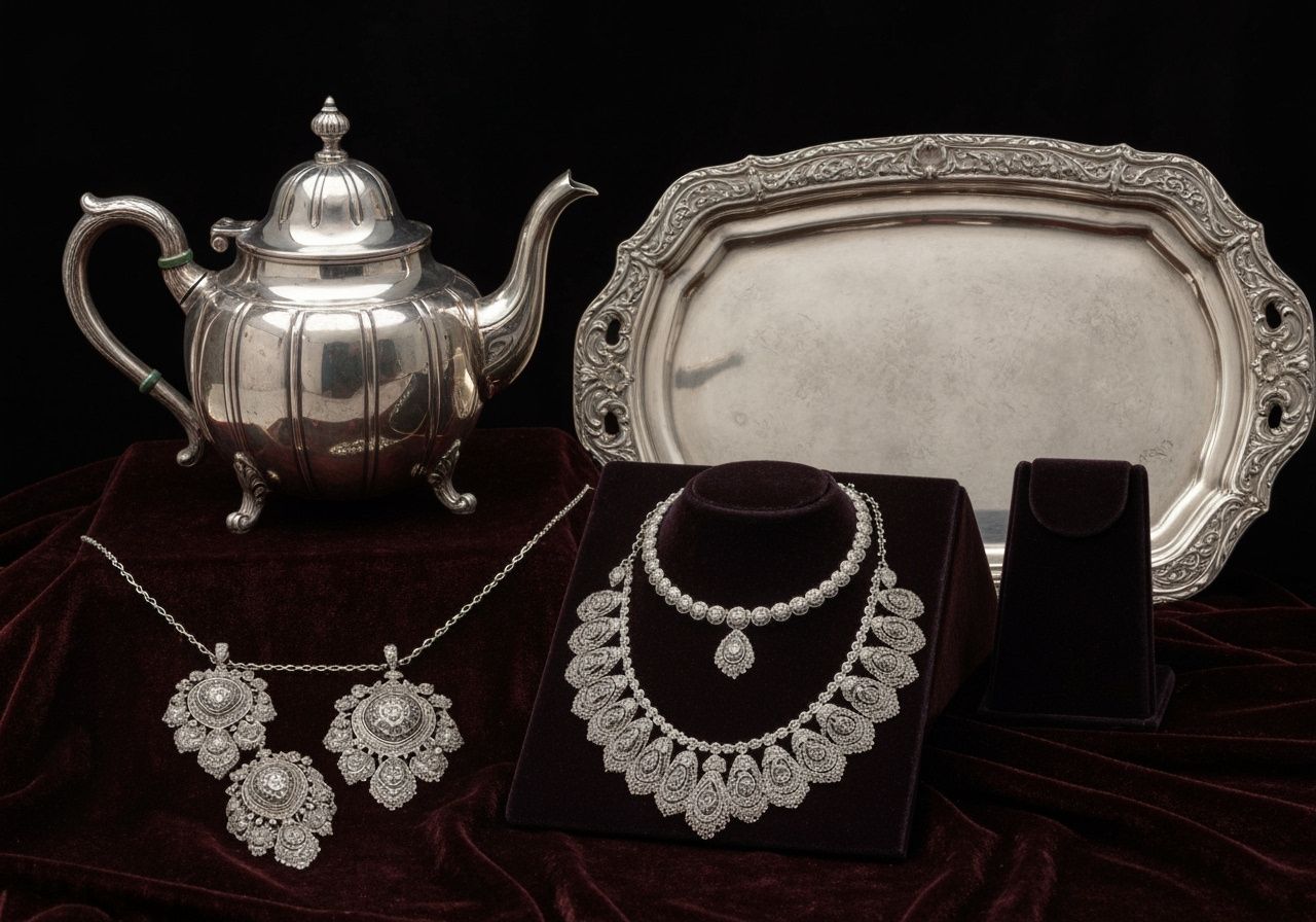Antika Gümüş Eşyalarınız Nasıl Güvenle Satılır